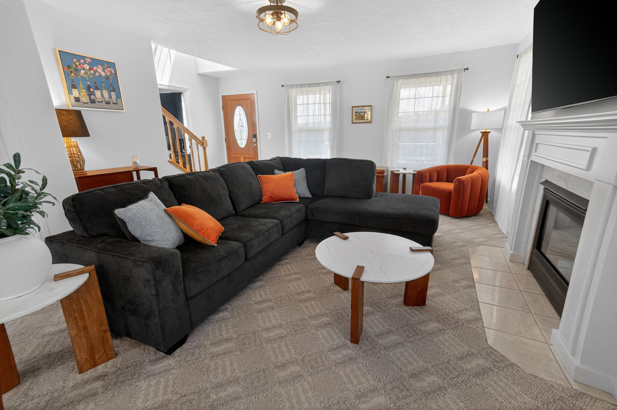 Open-plan great room