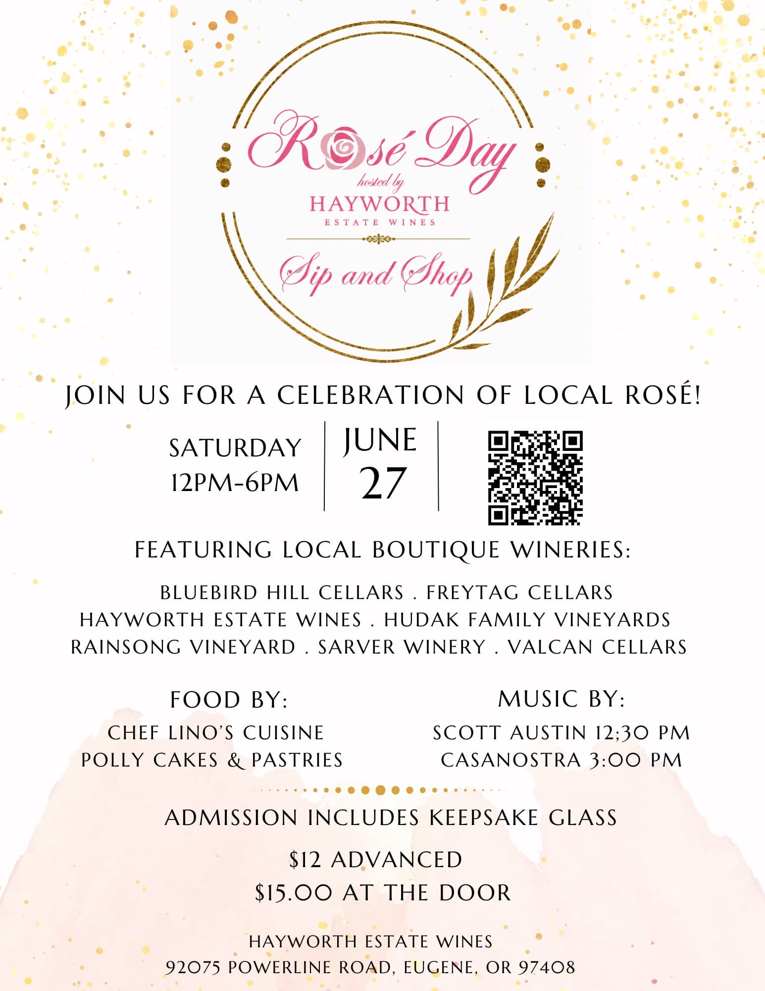 Rosé Day Sip & Shop at Hayworth Estate Wines